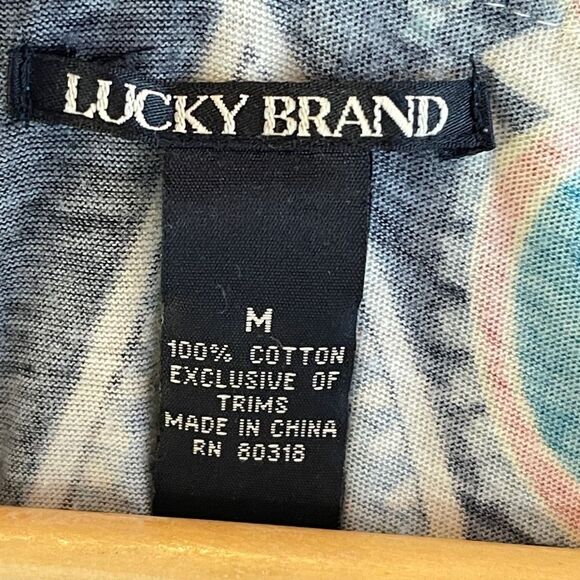 Lucky Brand Blue and White Midi Dress - Picture 6 of 9